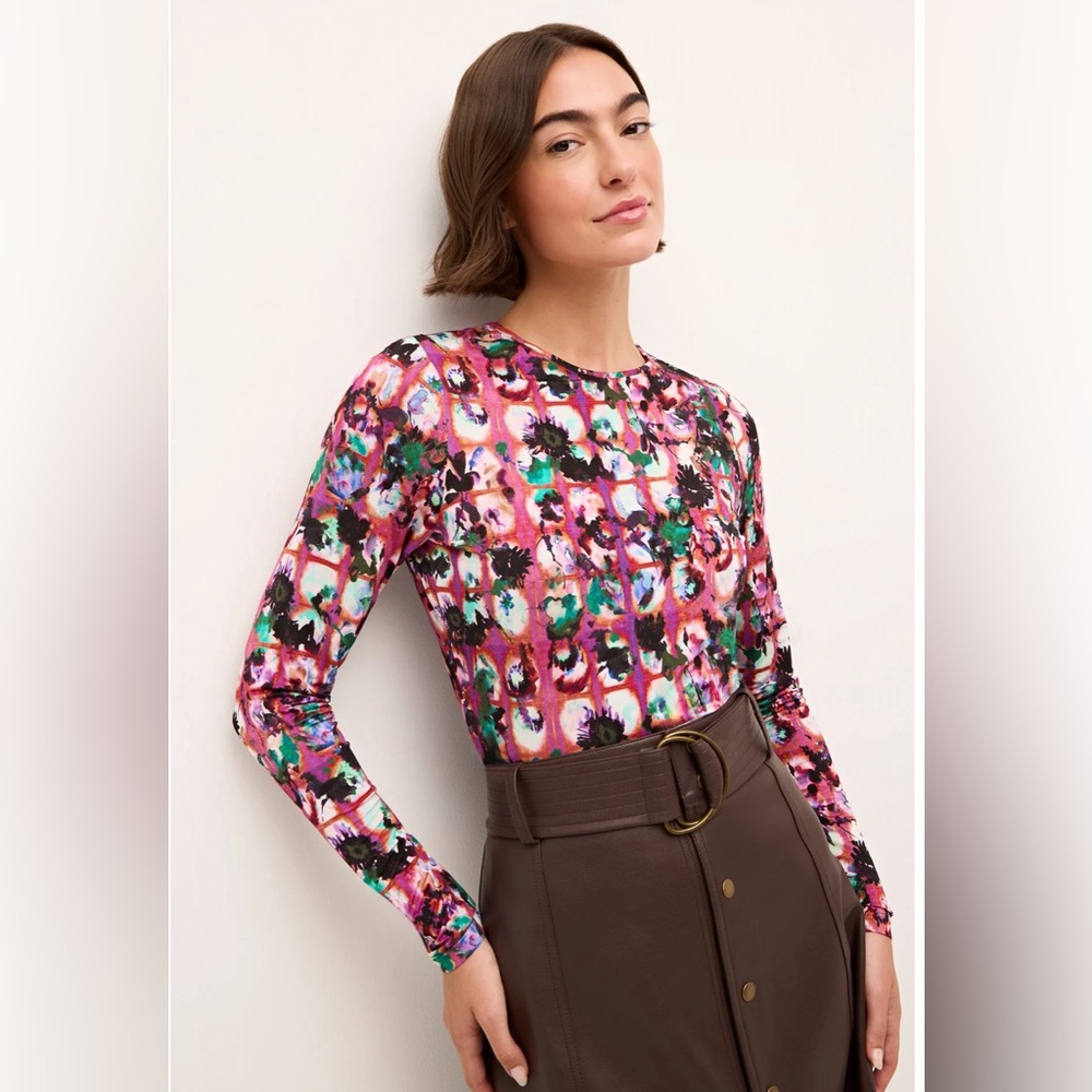 Marie Oliver Hazel Top in Jasmine Print
